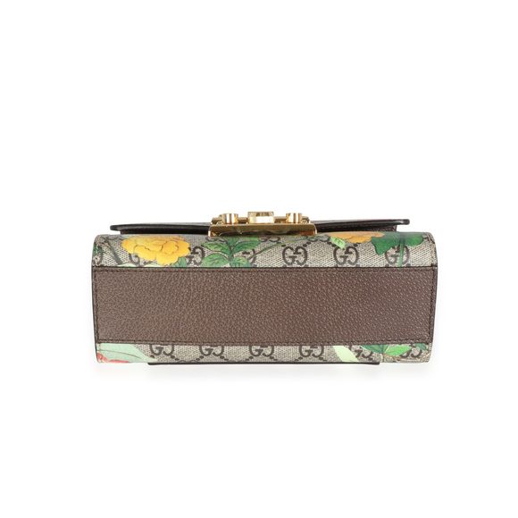 Gucci Tian GG Supreme Canvas Small Padlock Shoulder Bag - Picture 5 of 8